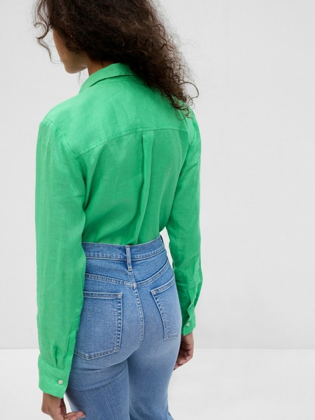 GAP Lněná košile boyfriend GAP