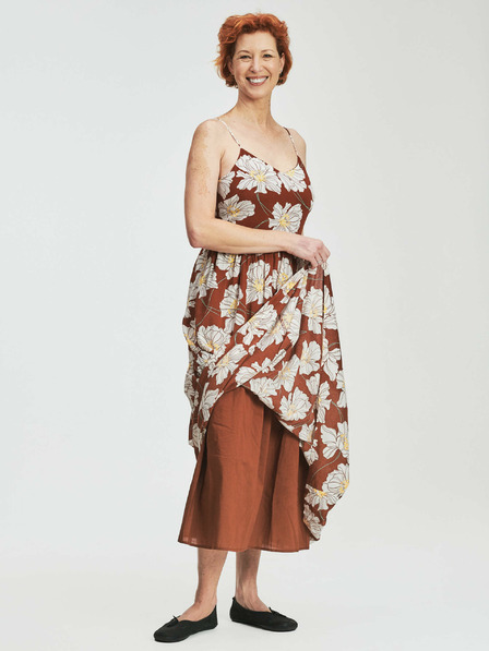 GAP Květované maxi šaty GAP