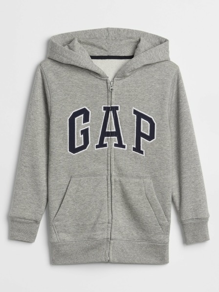 GAP Dětská mikina GAP logo zip