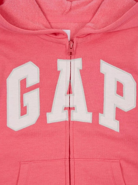 GAP Dětská mikina Gap logo zip GAP