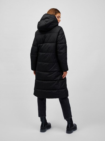 GAP Prošívaný maxi kabát logo GAP