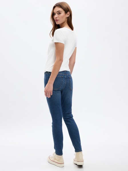 GAP Džíny Mid Rise Favorite Ankle Jeggings GAP