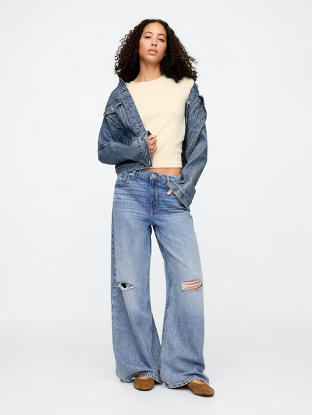 GAP Crop tričko s logem GAP