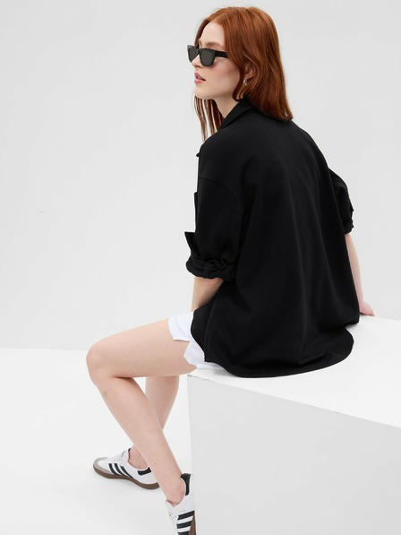 GAP Oversize zateplená košilová bunda Vintage GAP