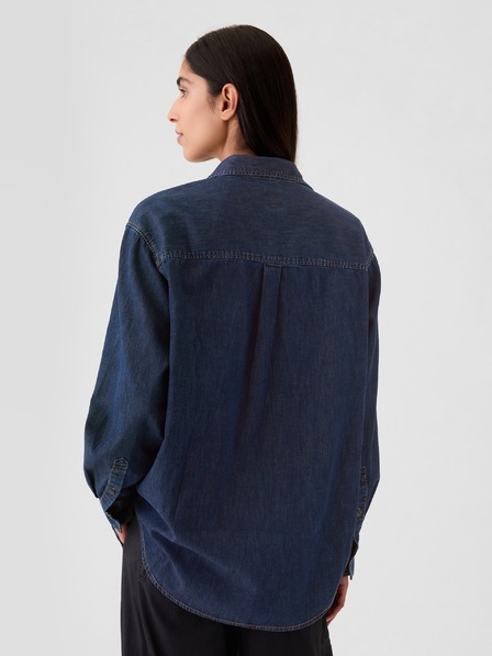 GAP Chambray oversize košile Big Shirt GAP