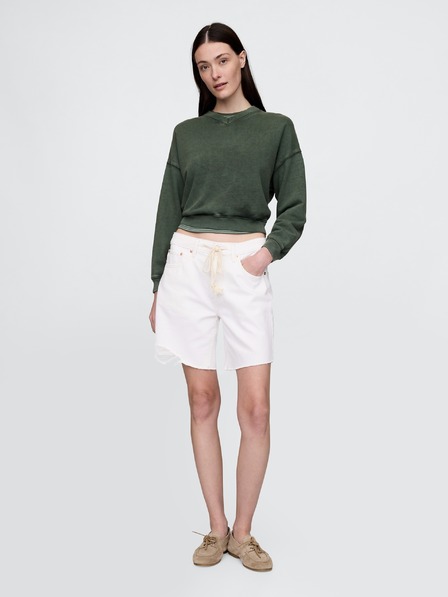 GAP Džínové kraťasy Mid Rise '90s Loose Bermuda GAP