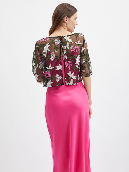 Orsay Černá dámská květovaná halenka ORSAY