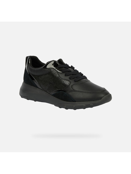 Geox Černé dámské tenisky Geox Alleniee