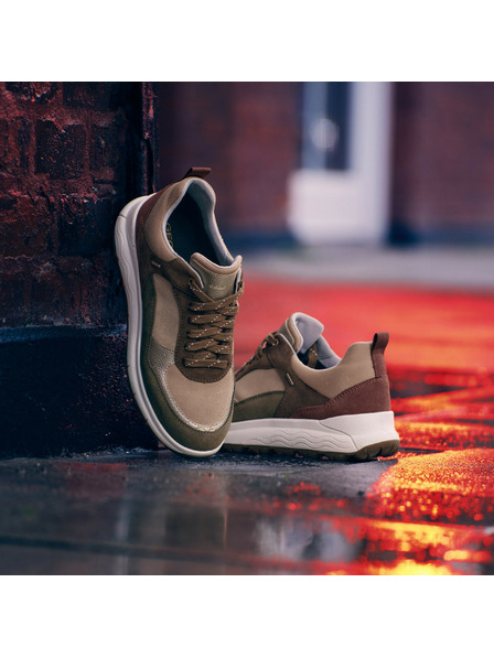 Geox Béžové dámské tenisky Geox Spherica 4X4 B ABX