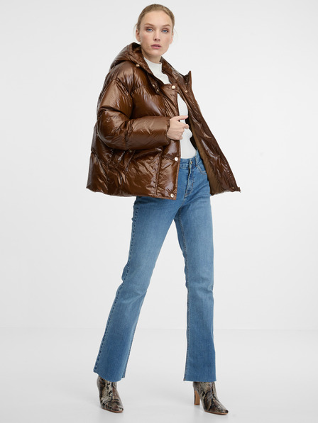 Orsay Hnědá dámská zimní bunda ORSAY