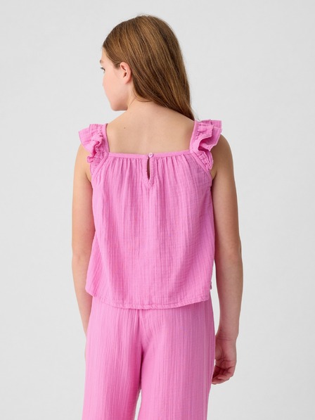 GAP Dětský mušelínový top GAP