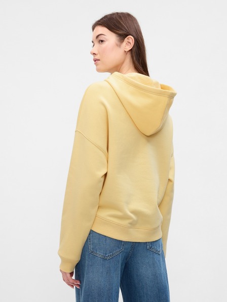 GAP Crop mikina s logem Gap