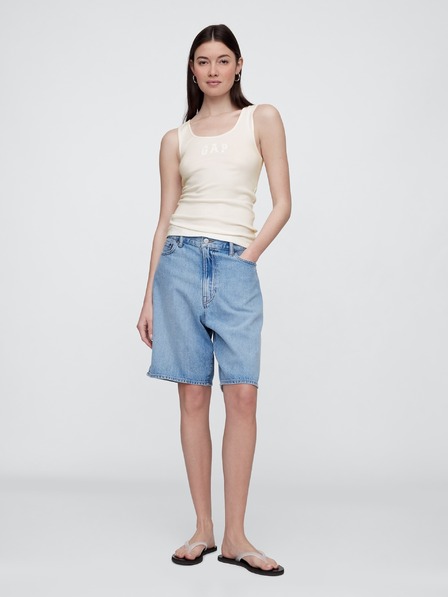 GAP Žebrované tílko s logem GAP