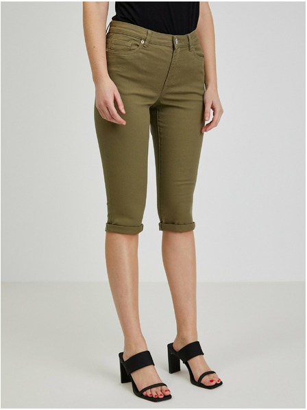 Orsay Khaki dámské capri kalhoty ORSAY