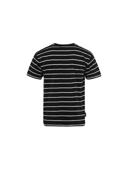 Horsefeathers Triko Agent - black stripes