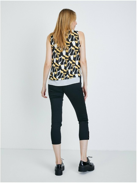 Orsay Bílo-černá vzorovaná halenka ORSAY