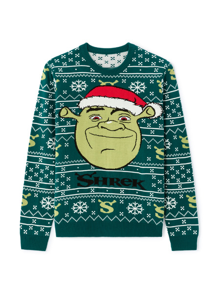 Celio Vánoční svetr Shrek