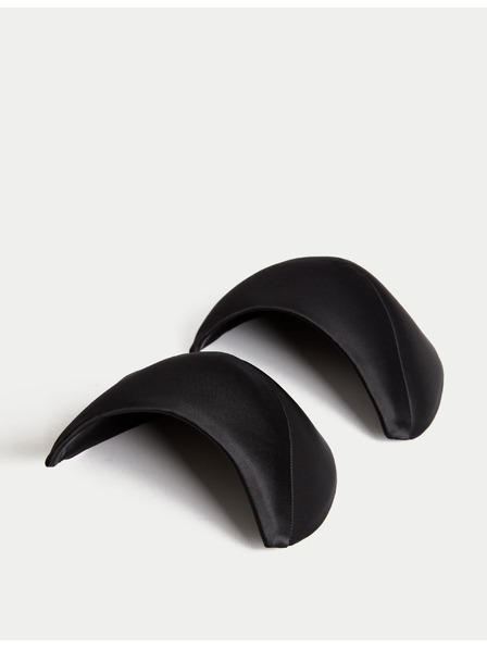 Marks & Spencer Saténové ramenní vycpávky Marks & Spencer černá