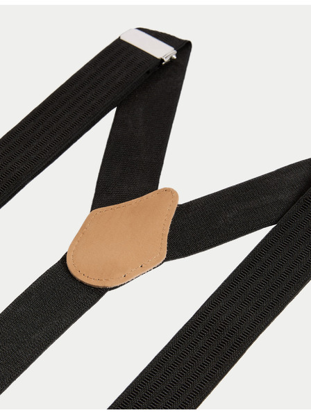 Marks & Spencer Nastavitelné šle Marks & Spencer černá