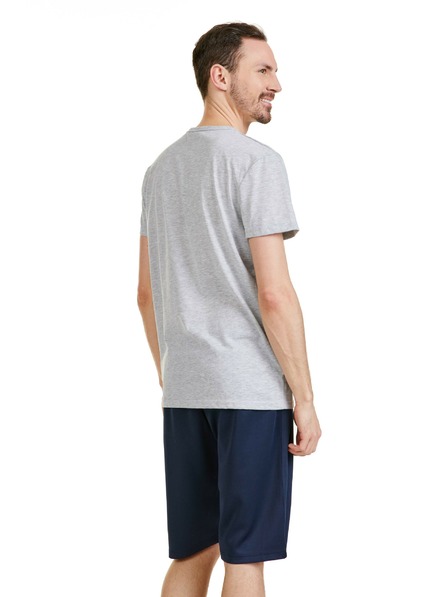 Sam 73 Světle šedé pánské tričko SAM 73 Gideon