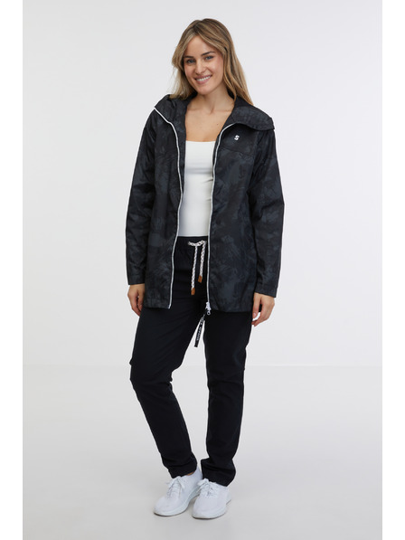 Sam 73 Černá dámská vzorovaná parka SAM 73 Alexia