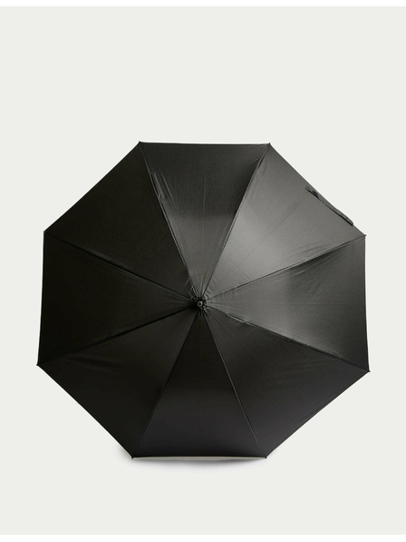 Marks & Spencer Velký deštník z recyklovaného polyesteru s technologií Windtech™ Marks & Spencer černá