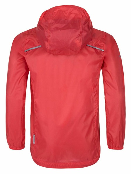 Kilpi Dívčí lehká nepromokavá bunda Kilpi DENERI-JG Růžová