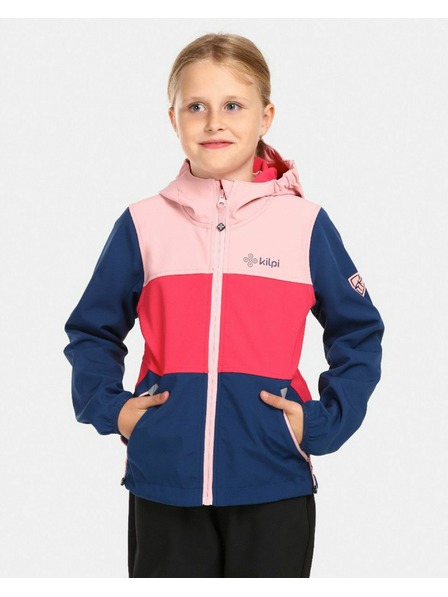 Kilpi Dívčí softshellová bunda Kilpi RAVIA-J Růžová
