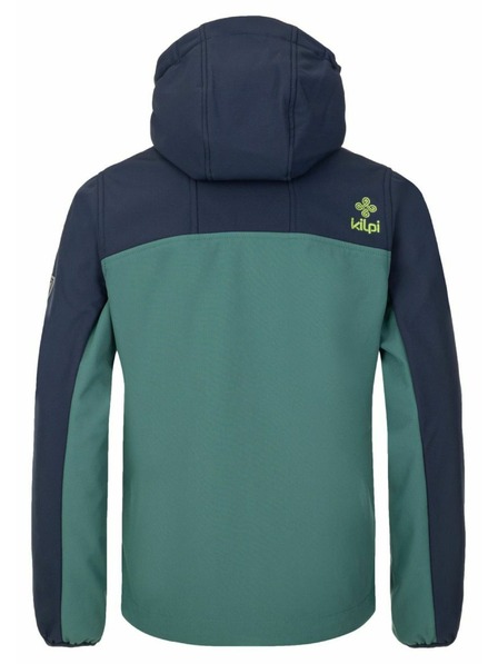 Kilpi Chlapecká softshellová bunda Kilpi RAVIO-JB Tmavě zelená