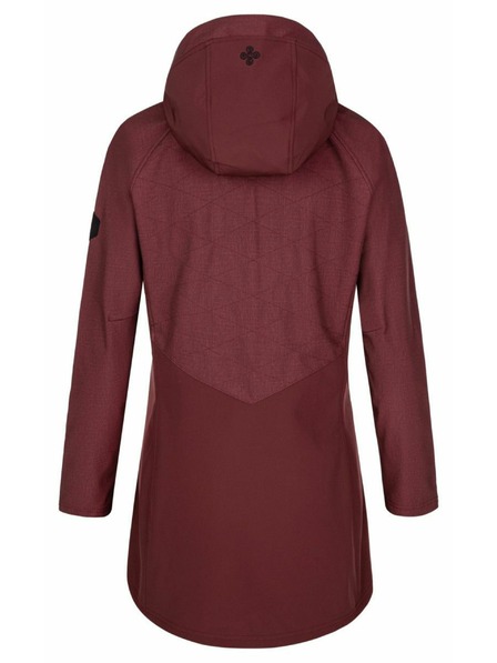 Kilpi Dámský softshellový kabát Kilpi LASIKA-W Tmavě červená