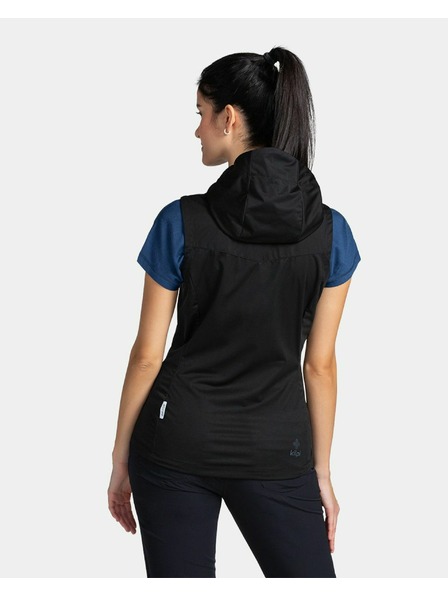 Kilpi Dámská softshellová vesta Kilpi MONILEA-W Černá