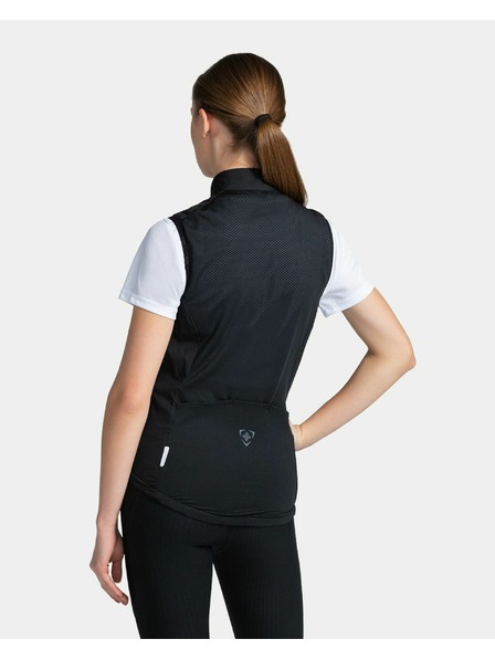 Kilpi Dámská větruodolná vesta Kilpi FLOW-W Černá