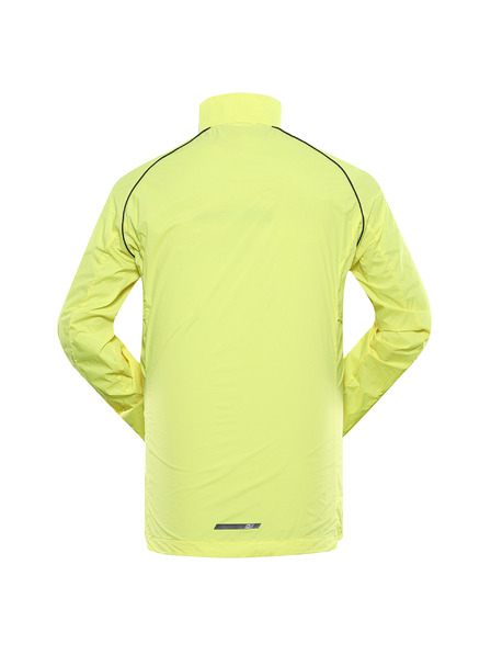 ALPINE PRO Pánská ultralehká bunda s úpravou dwr ALPINE PRO SPIN 2 neon yellow