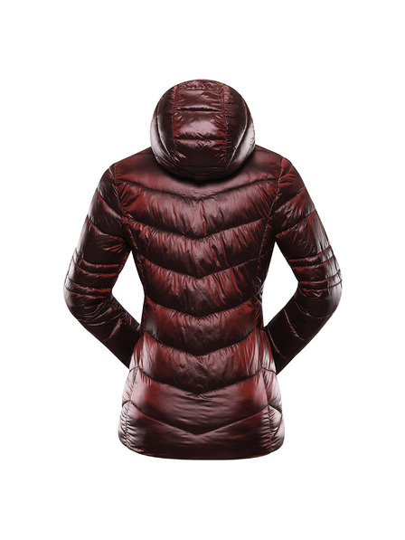 ALPINE PRO Dámská hřejivá bunda hi-therm ALPINE PRO ROGA merlot