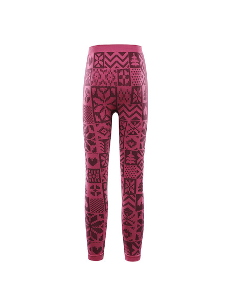 ALPINE PRO Dětské funkční prádlo - kalhoty ALPINE PRO LESSO fuchsia fedora