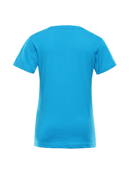 ALPINE PRO Dětské triko z organické bavlny ALPINE PRO ECOMO 3 neon atomic blue varianta pb