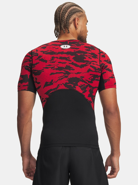 Under Armour Pánské tričko Under Armour UA HG Printed SS-BLK