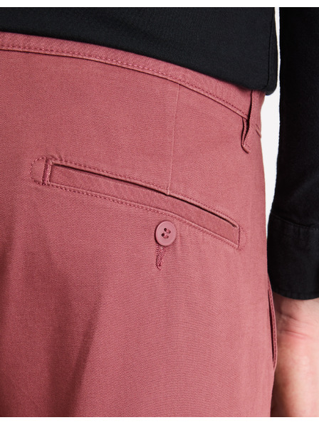 Celio Vínové pánské chino kalhoty Celio Tocharles