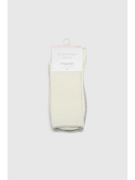 Moodo 2 pack bavlněných ponožek Moodo
