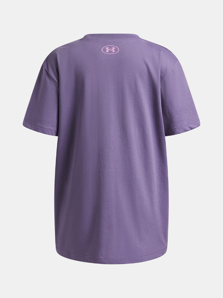 Under Armour Dívčí tričko Under Armour UA G BLOCK LOGO OS SS