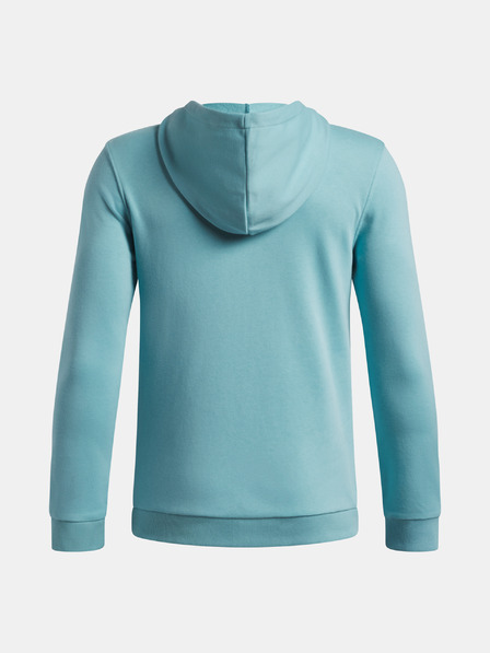 Under Armour Chlapecká mikina Under Armour UA RIVAL LW 1/4 ZIP HOODIE