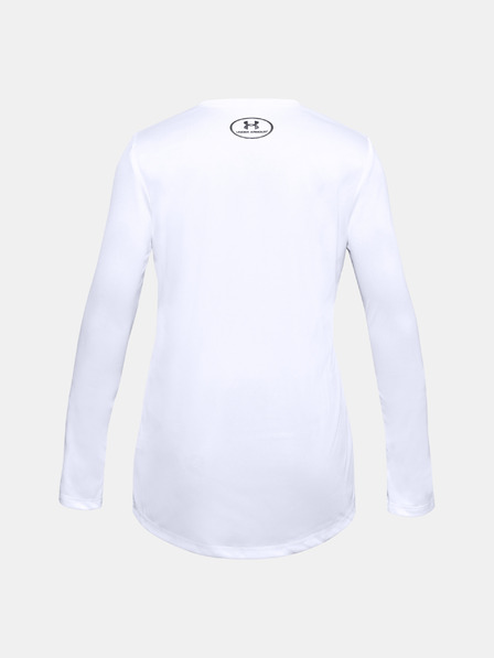 Under Armour Dívčí tričko Under Armour Tech Graphic Big Logo LS T-Shirt