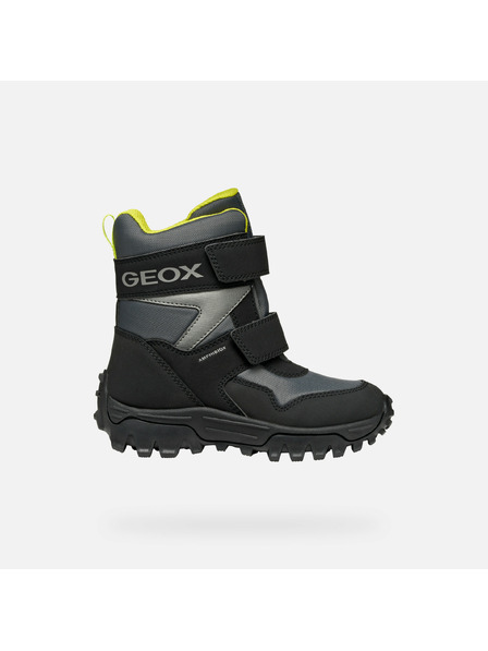Geox Šedá chlapecká kotníková obuv Geox Himalaya B ABX