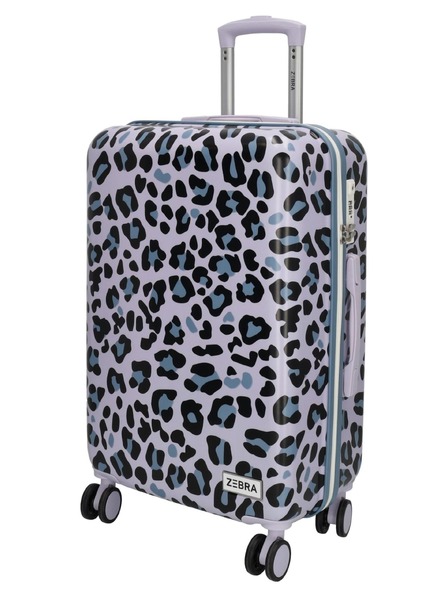 Zebra Trends Cestovní kufr Zebra Travel 21493 M Panter