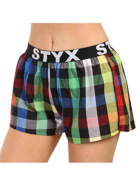Styx Dámské trenky Styx sportovní guma vícebarevné