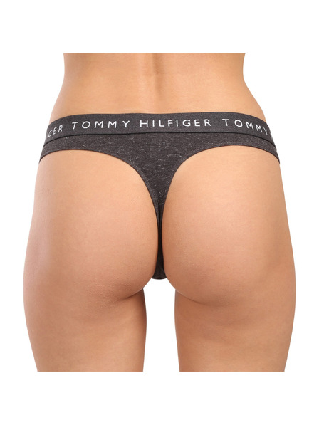Tommy Hilfiger Dámská tanga Tommy Hilfiger šedá