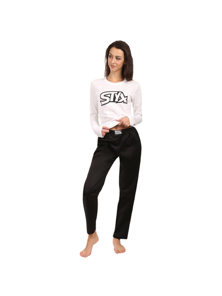 Styx Dámské pyžamo Styx černobílé