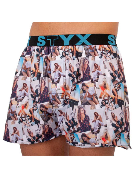 Styx Pánské trenky Styx art sportovní guma modelky - limitovaná edice