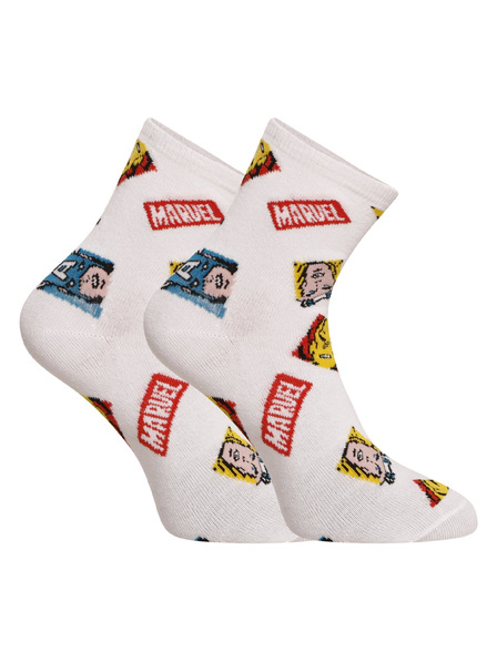 E plus M Sada dvou - dětské ponožky E plus M Marvel vícebarevné