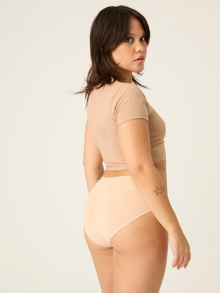 Modibodi Menstruační kalhotky Modibodi Sensual Bikini Light-Moderate Beige